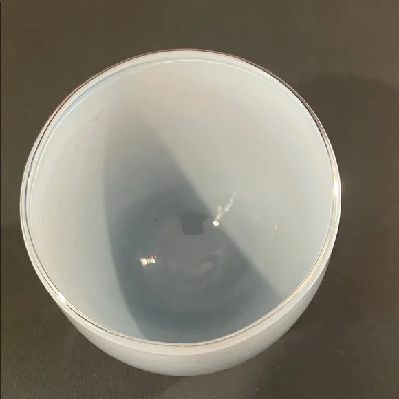 Glassybaby “A Million Bucks” Votive Candle Holder Blue Gray Hand-Blown Glass - Picture 3 of 4